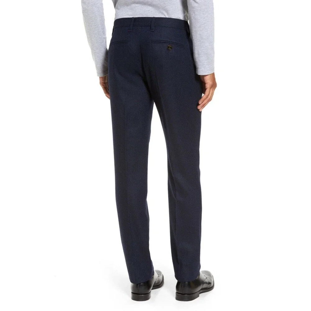 Ted Baker London Glentro Wool Blend Trousers